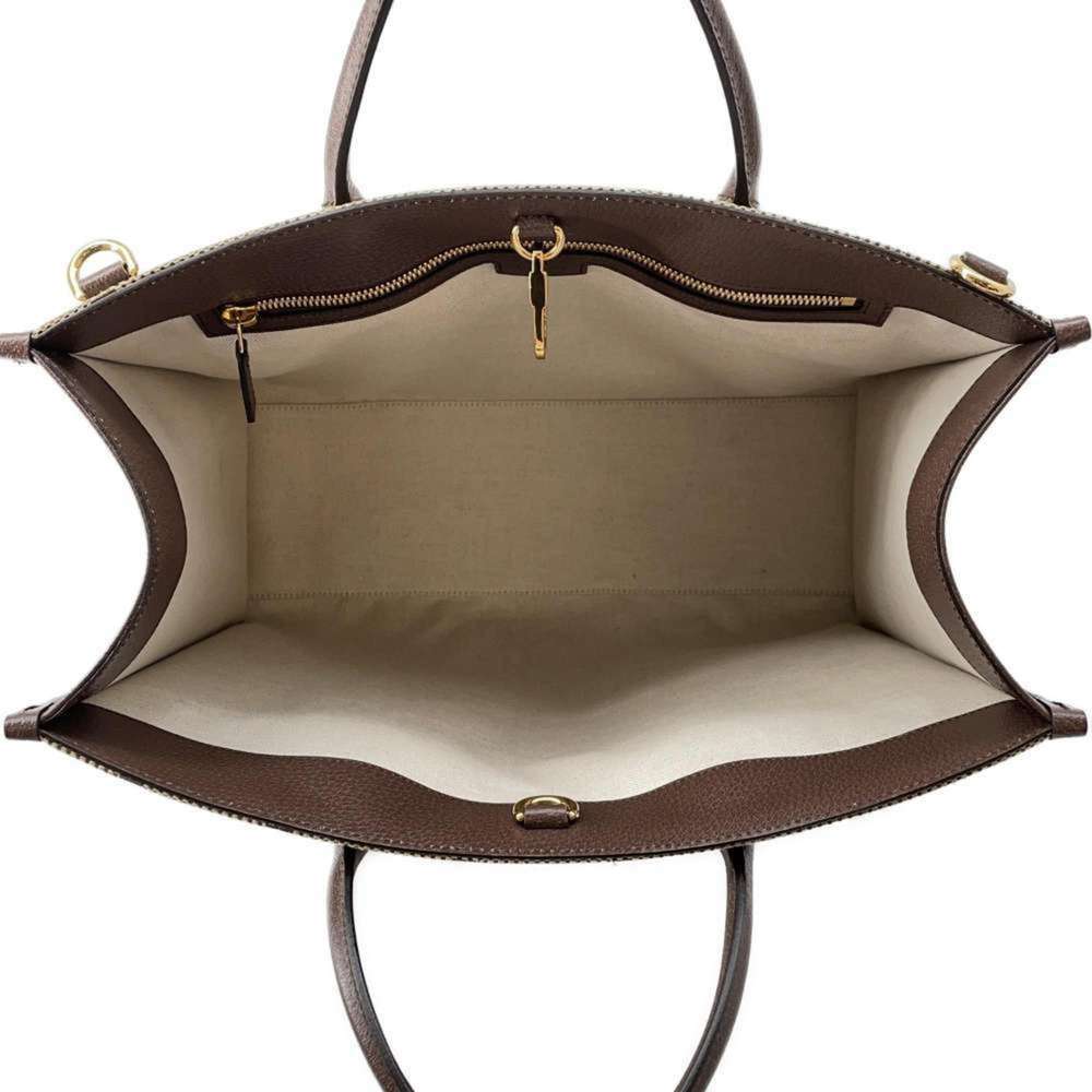 Gucci Tote Bag Jumbo GG Canvas Leather 678839 GUCCI 2way Shoulder Handbag - Picture 6 of 16